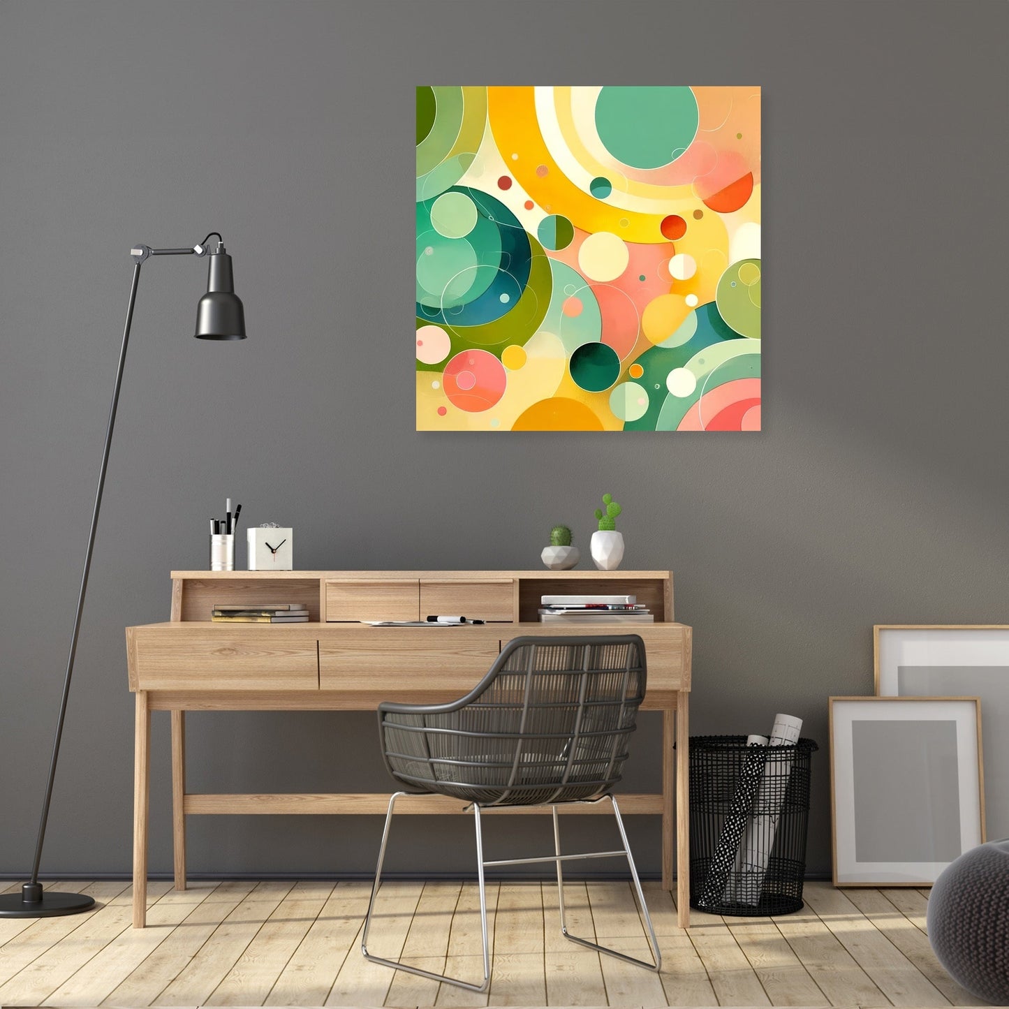 Friendliness Bloomed Canvas