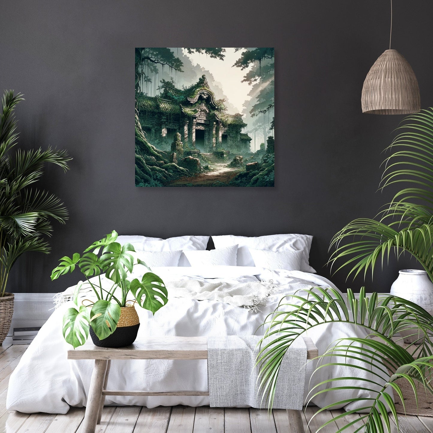 Forgotten Temple Canvas