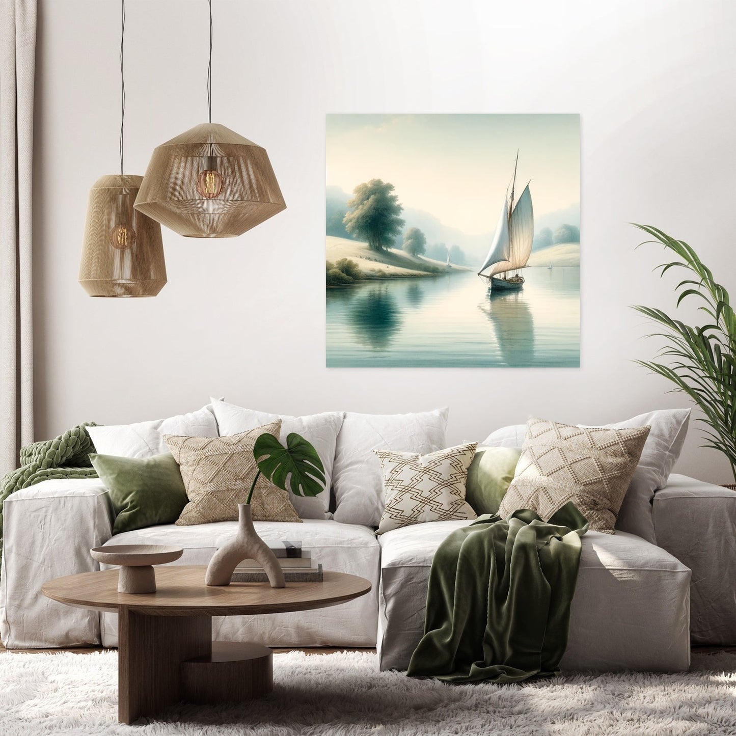 Tranquil Sails Canvas