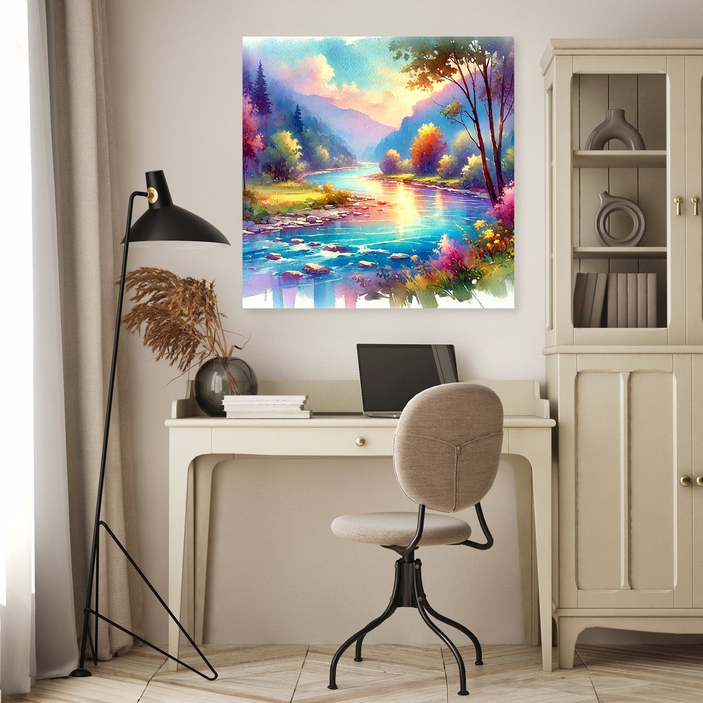 Magical River Canvas