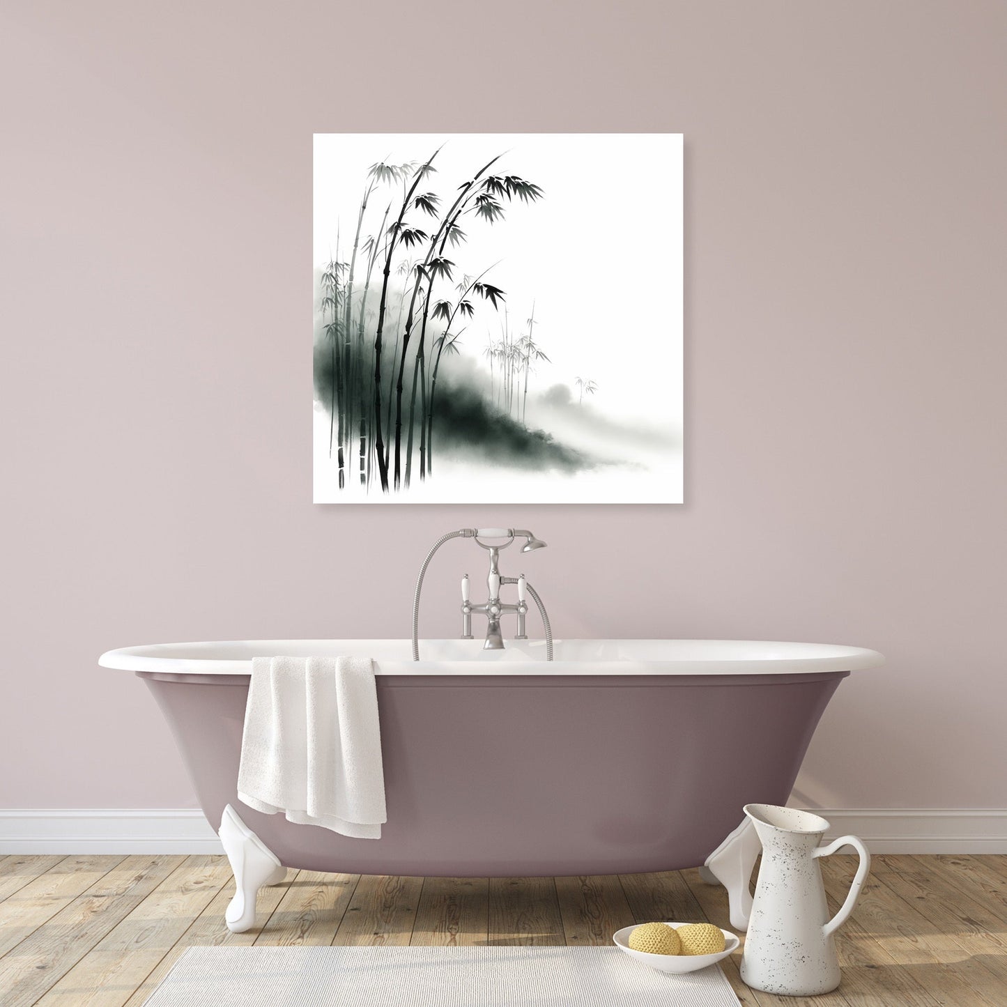 Bamboo Serenity Canvas