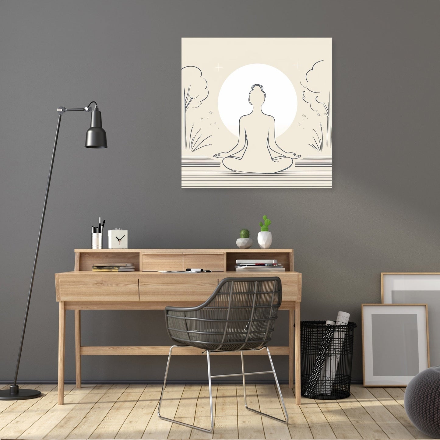 Serene Meditation Canvas
