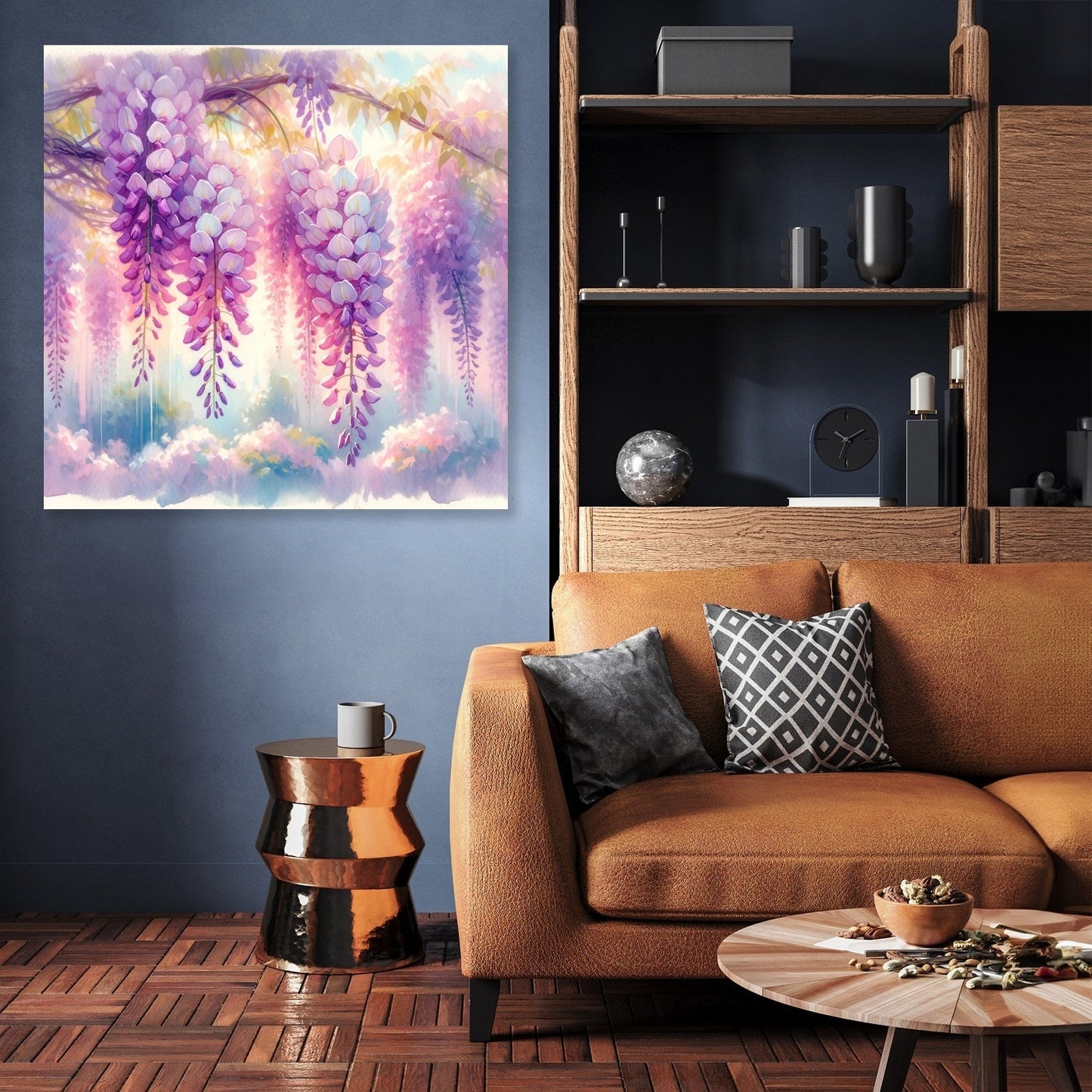Wisteria Garden Canvas