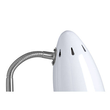 Flexi White Gloss Desk Lamp