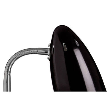 Flexi Black Gloss Desk Lamp