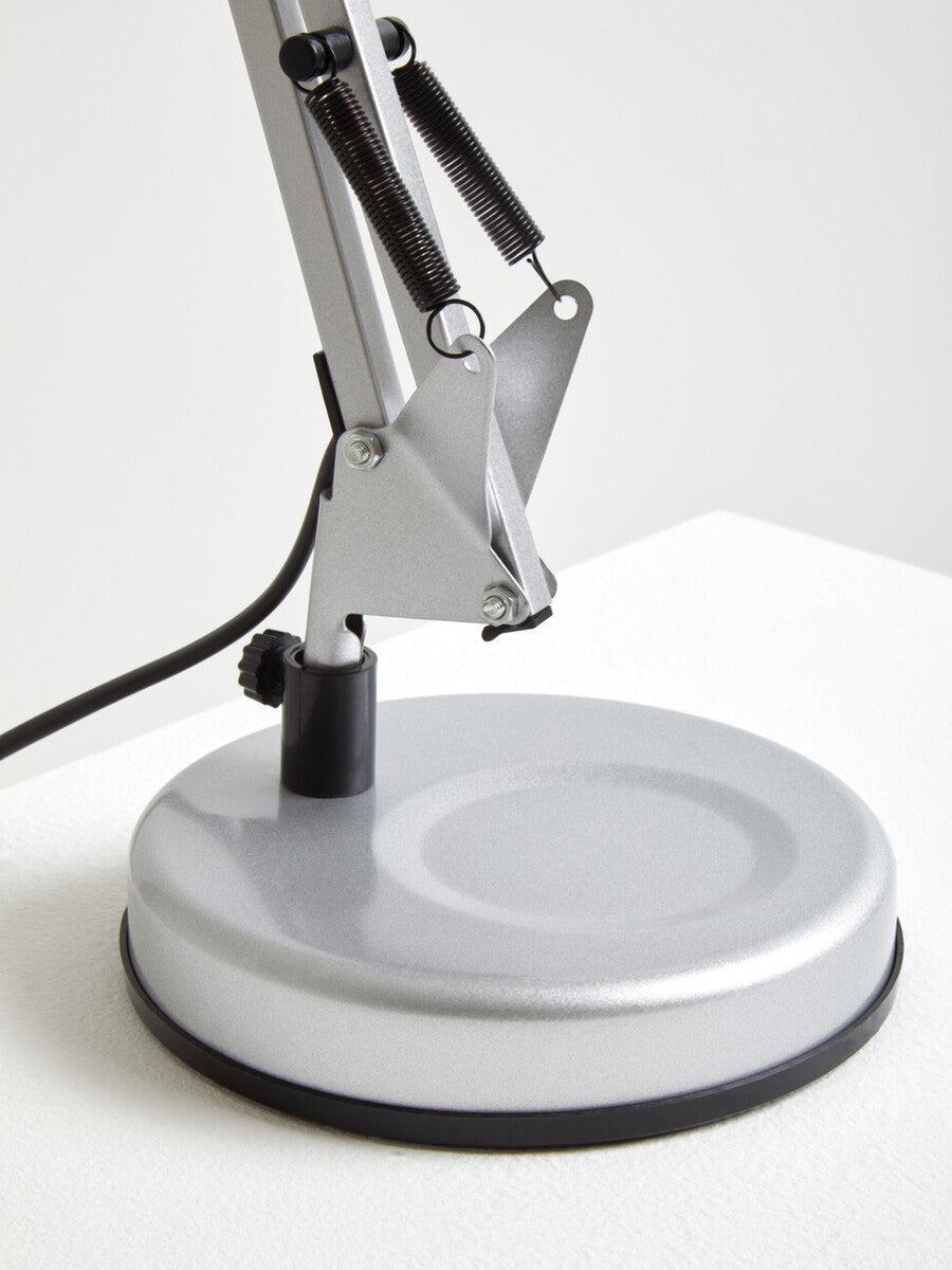 Studio Silver Grey Desk Lamp | Payton