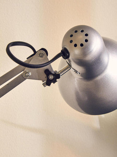 Studio Silver Grey Desk Lamp | Payton
