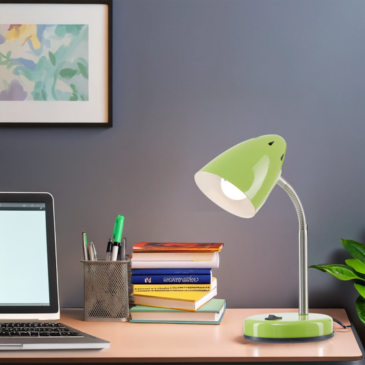 Flexi Green Gloss Desk Lamp