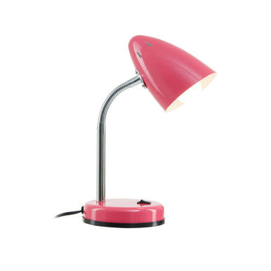 Flexi Pink Gloss Desk Lamp