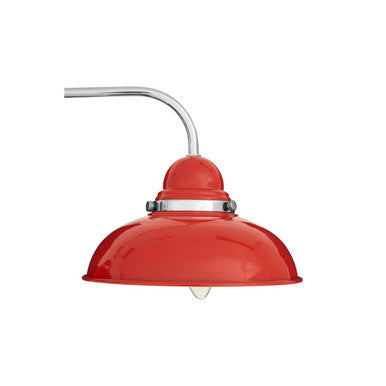 Red and Chrome 3 Light Pendant Light | Jasper