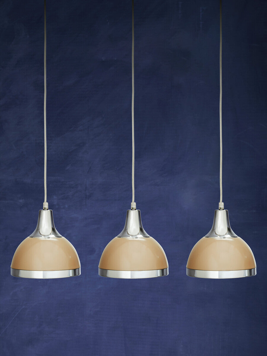 Vermont 3 Clay Colour Shades Pendant Light