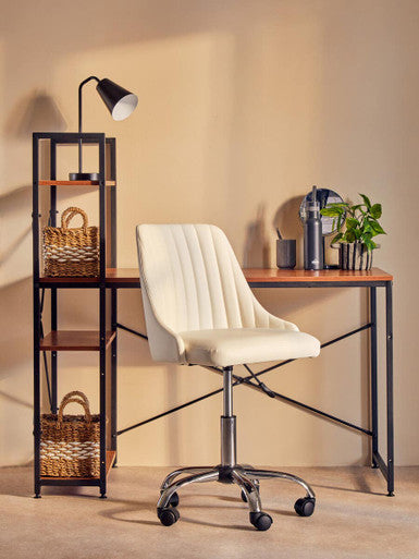 Shaina Black Metal Modern Desk Lamp