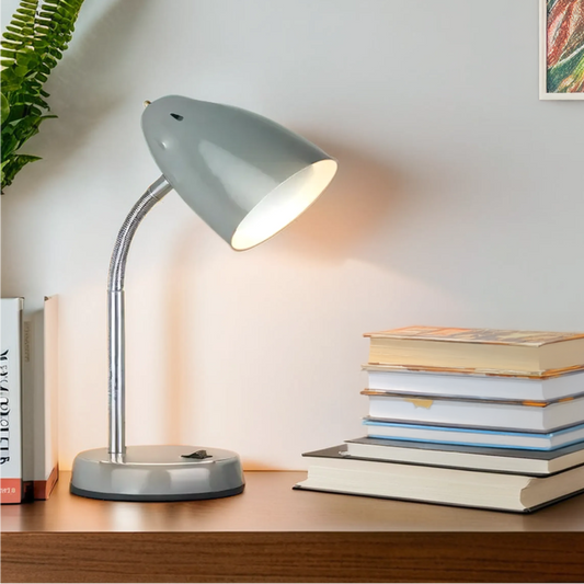 Flexi Grey Desk Lamp