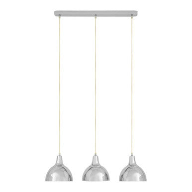 Chrome Horizontal Pendant Light | Jasper