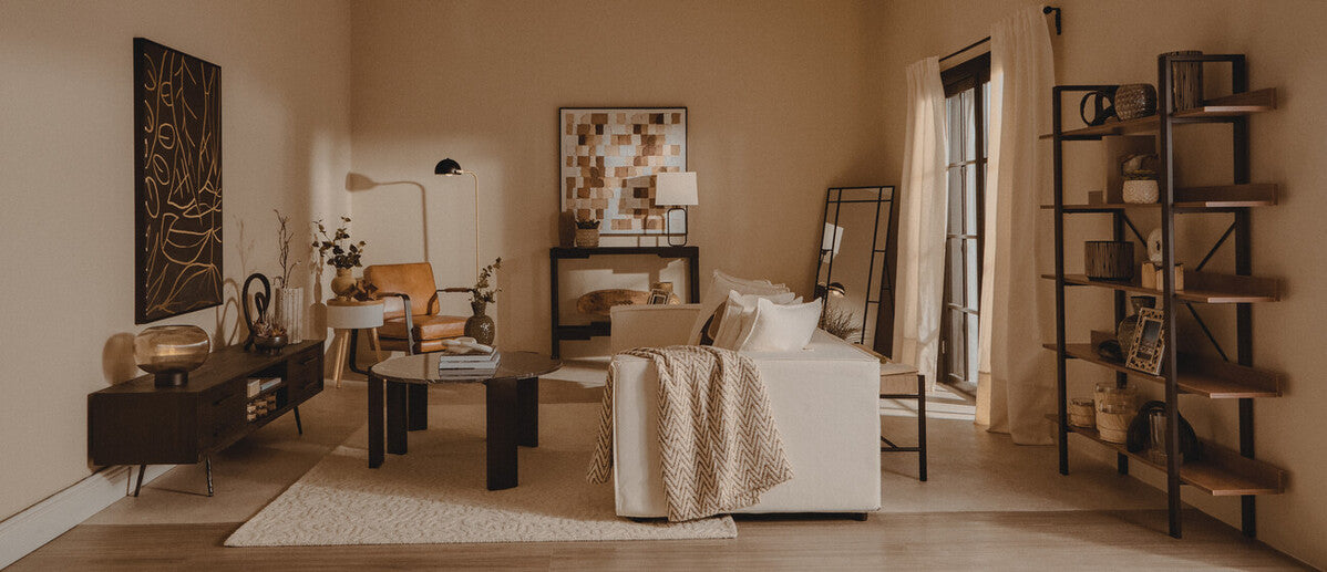 Lucas Natural and Black Table Lamp