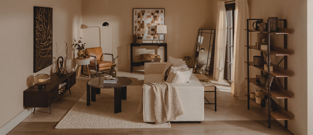 Lucas Natural and Black Table Lamp