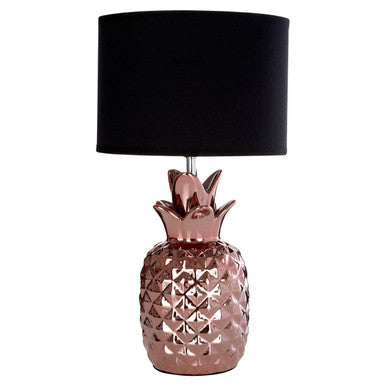 Tiziano Pineapple Copper Ceramic Lamp