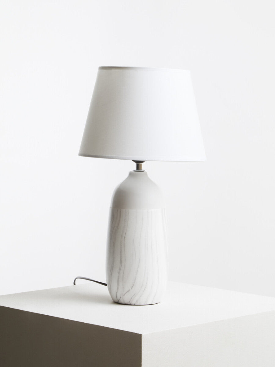 Welma White Ceramic Table Lamp