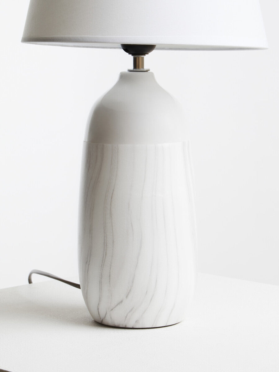 Welma White Ceramic Table Lamp