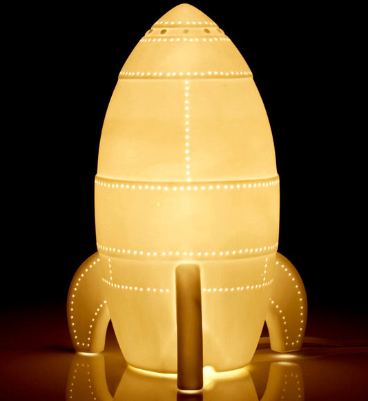 Ola Kids Rocket Ceramic Night Light