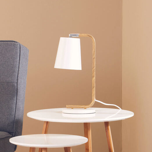 Bruin White Table Lamp