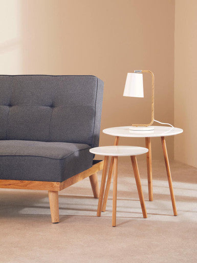 Bruin White Table Lamp