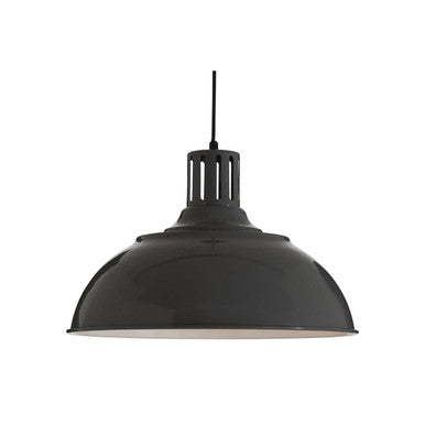 Grey Metal Pendant Light | Brook