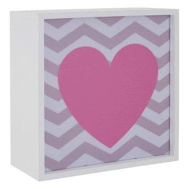 Pink Heart | LED Light Box
