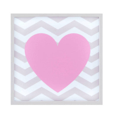 Pink Heart | LED Light Box