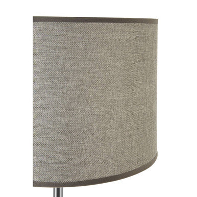Forma Grey Waffle Effect Shade Floor Lamp
