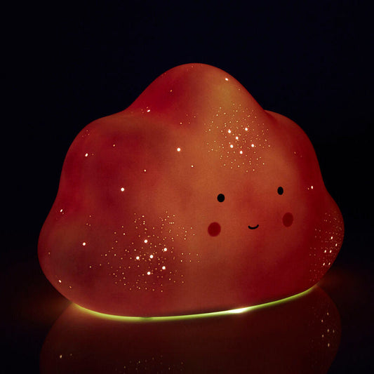 Ola Kids Pink Cloud Ceramic Night Light
