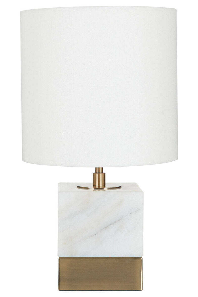 Sorado White Marble Accent Lamp