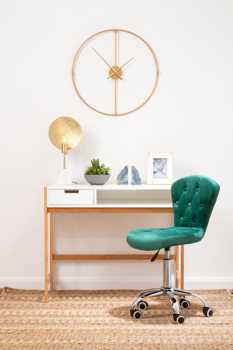 Saramis Table Lamp With White Marble Base