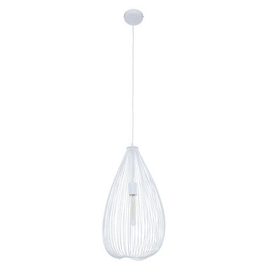 Teardrop White Pendant Light | Lavis