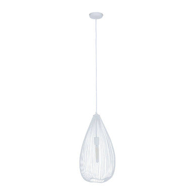 Teardrop White Pendant Light | Lavis