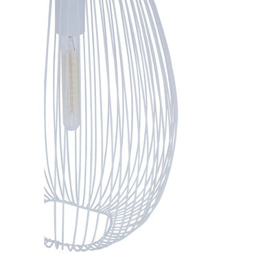 Teardrop White Pendant Light | Lavis