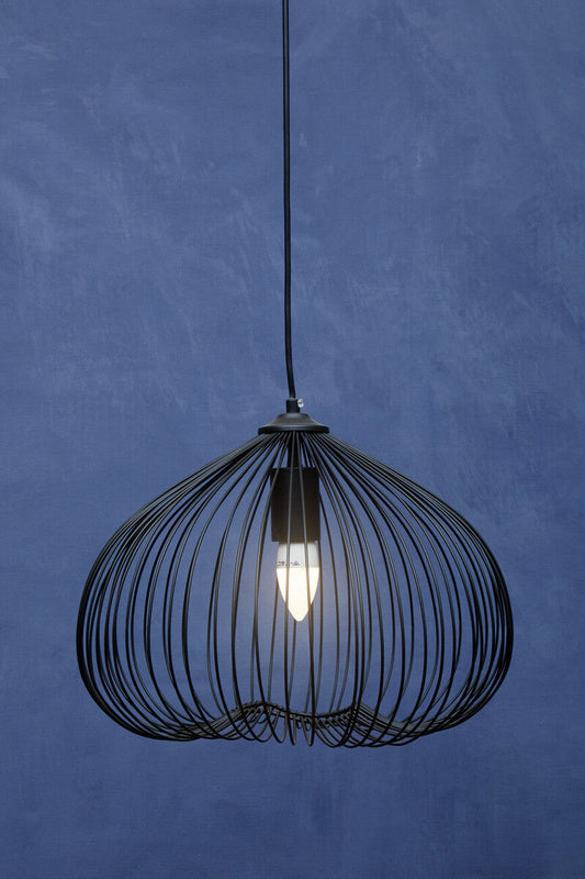 Black Finish Pendant Light | Lavis