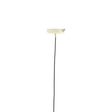 Gold Finish Hammered Pendant Light 35cm | Leni