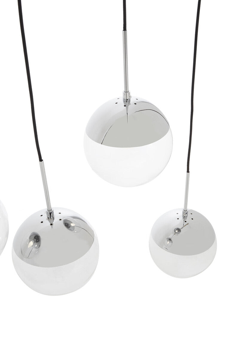 Revive Chrome Finish 5 Pendant Light