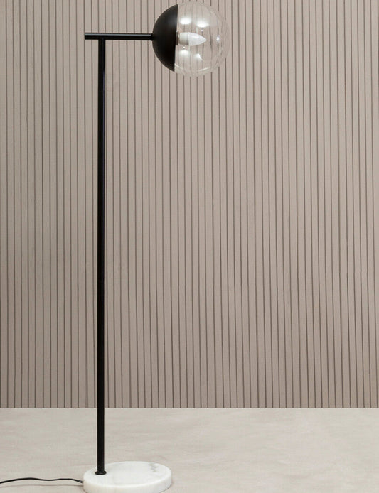 Revive Black Finish Floor Lamp