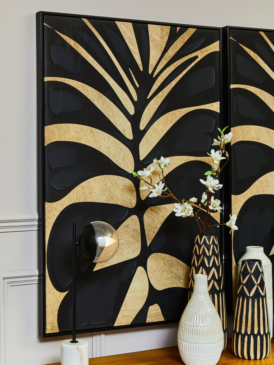 Revive Black Finish Metal Table Lamp