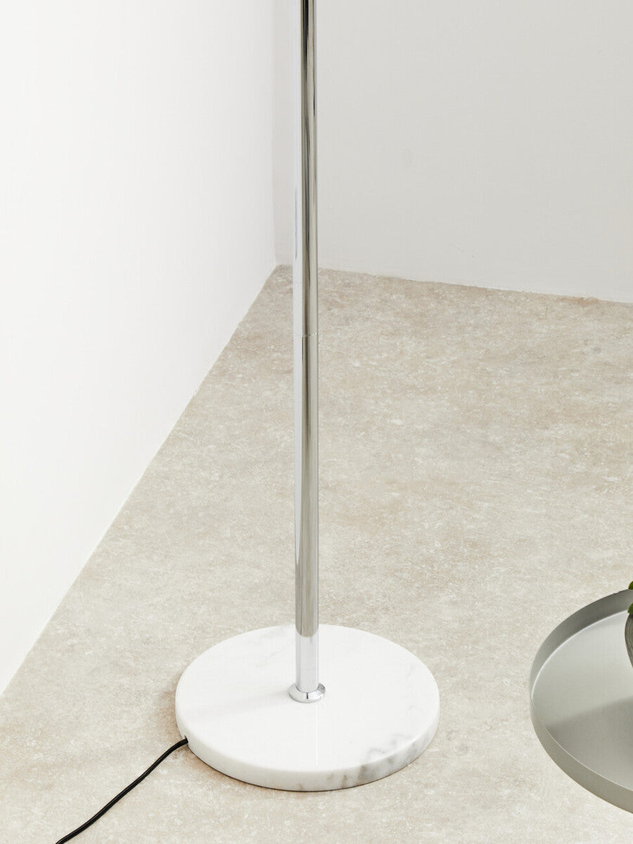 Chrome Finish Metal Floor Lamp | Revive