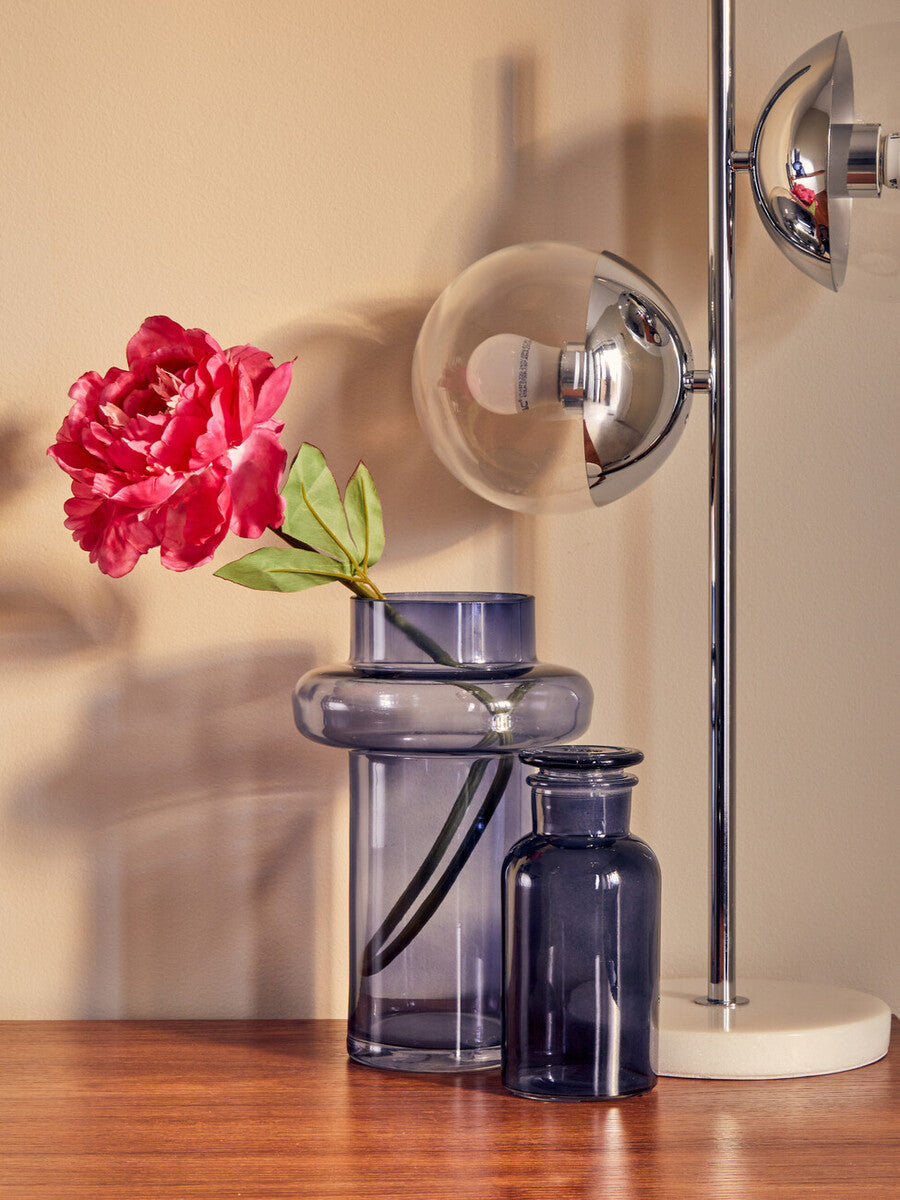 Revive Chrome Finish Two Shade Table Lamp