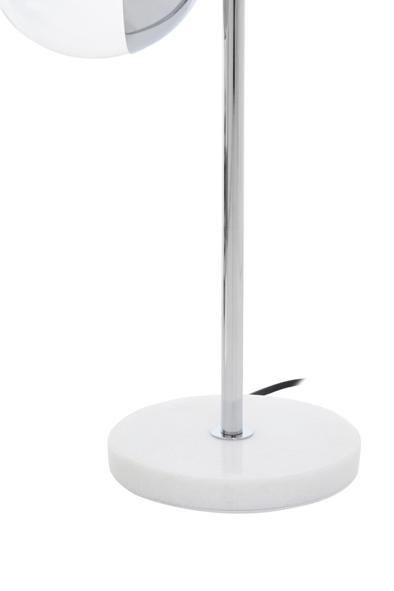 Revive Chrome Finish Two Shade Table Lamp