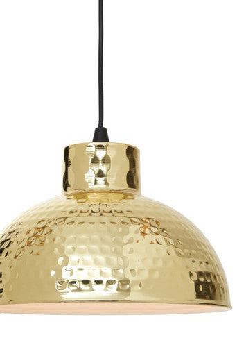 Gold Finish Pendant Light | New Foundry