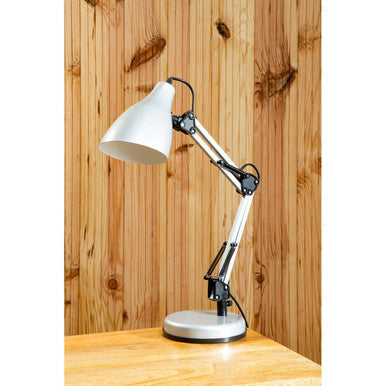 Finley Silver Desk Lamp