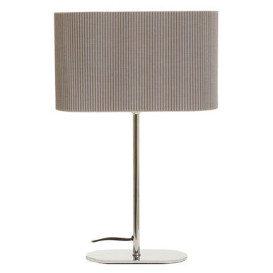 Shiny Silver Table Lamp | Lilian