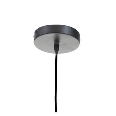 Black Rattan Overlapping Pendant Light | Jaya