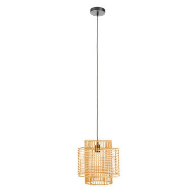 Natural Rattan Overlapping Pendant Lamp | Jaya
