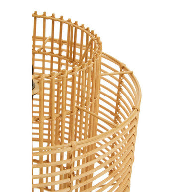 Natural Rattan Overlapping Pendant Lamp | Jaya